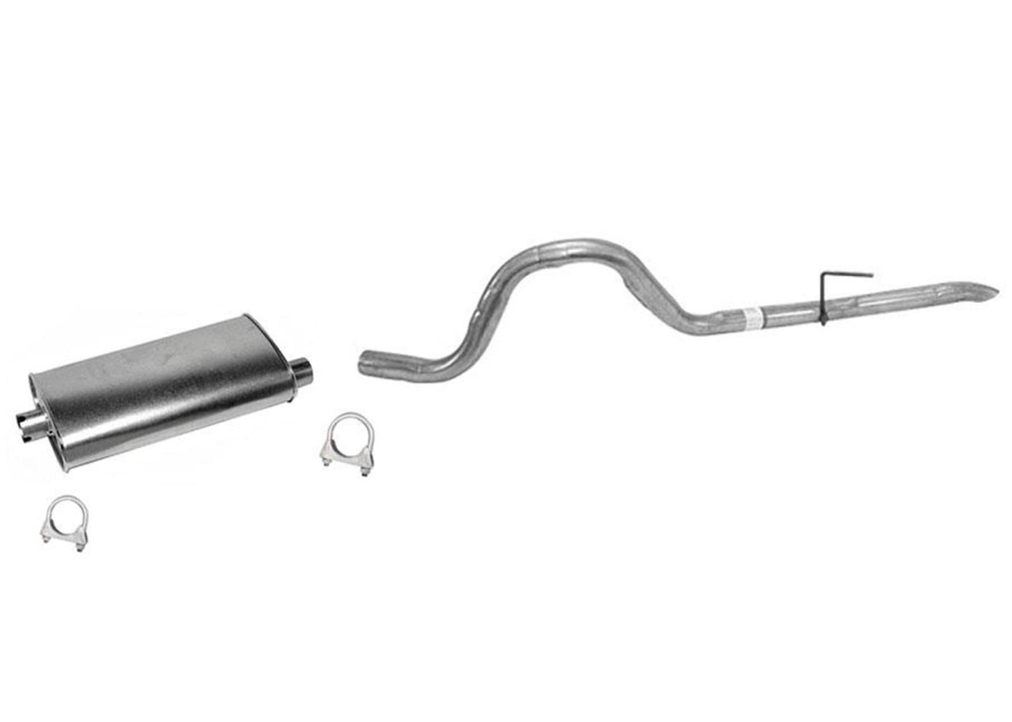 Sistema de escape silenciador 100% nuevo fabricado en EE. UU. para Jeep Grand Cherokee 4.0L L6 93-97