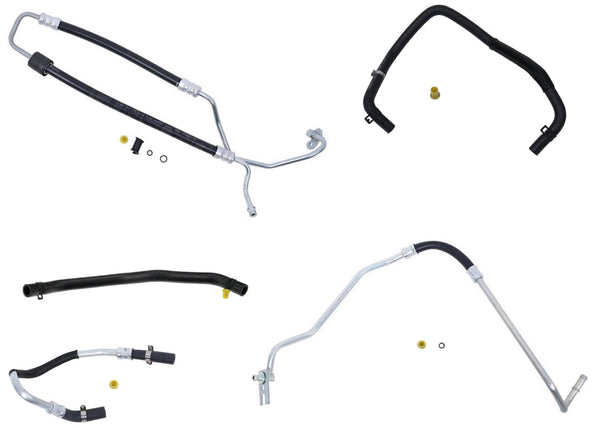 Power Steering Pressure & Return Hose Kit for 11-17 Ford Expedition Navigator