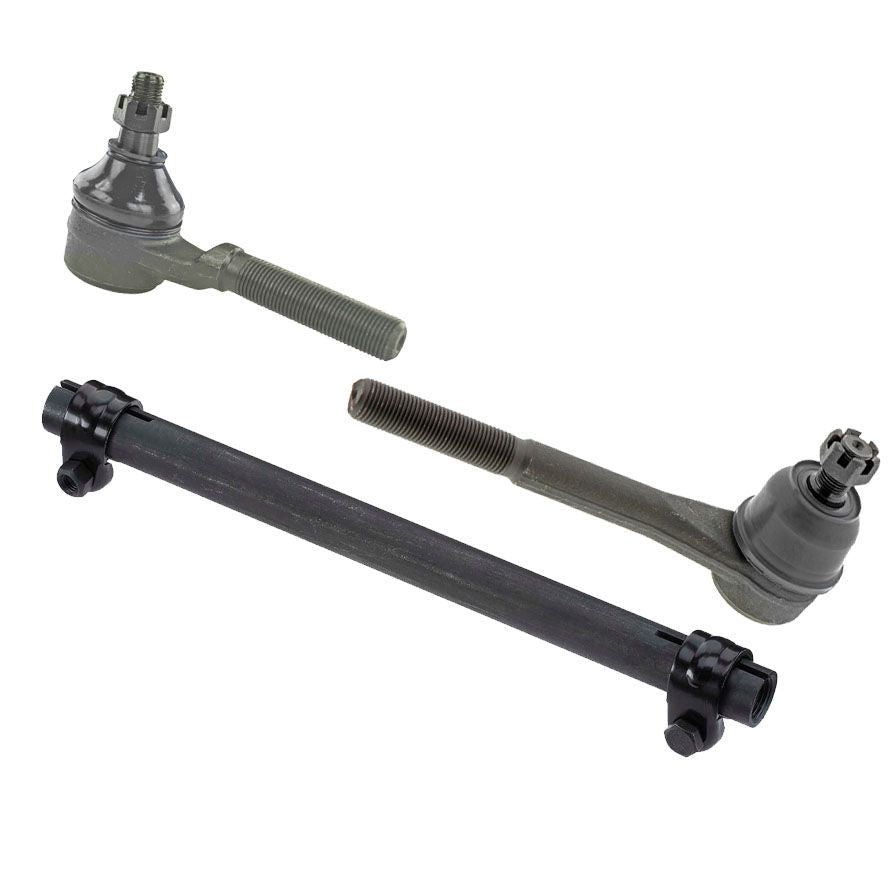 Inner & Outer Tie Rod Rod Ends with Sleeve Fits 1984-2002 for Lincoln Town Car