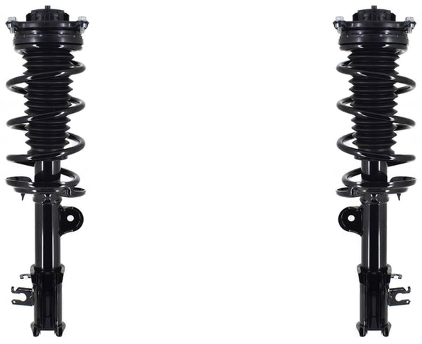 Front Complete Struts W/ Coil Spring For Compass 17-21 W/ 6 Speed Transmission