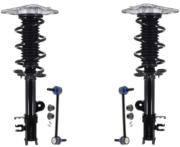 Rear Struts & Links For Jeep Compass 2017-21 FWD W/ 6 Speed Transmission