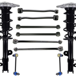 Rear Complete Struts Control Arms & Links For Compass 2017-2021 All Wheel Drive