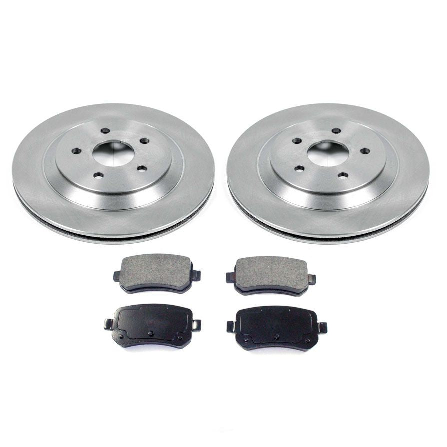 Fits 2004-2007 for Ford Freestar for Mercury Montery Rear Rotors & Brake Pads