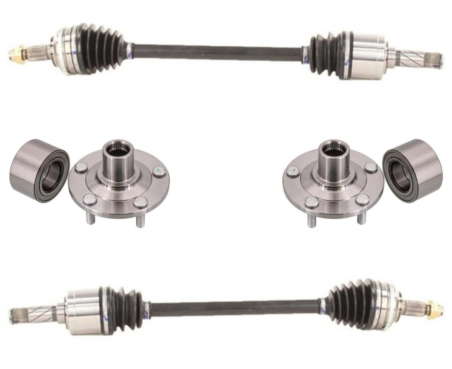 Rear Left & Right CV Axles Shafts For Mazda MX-5 Miata 2006-2015