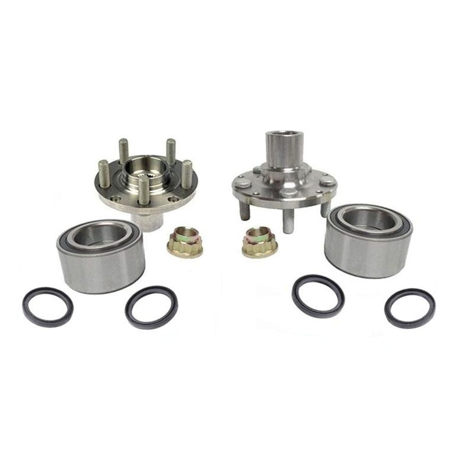 Front Wheel Hub Bearings & Seals for Subaru Forester 1998-2002 w 4 Wheel ABS