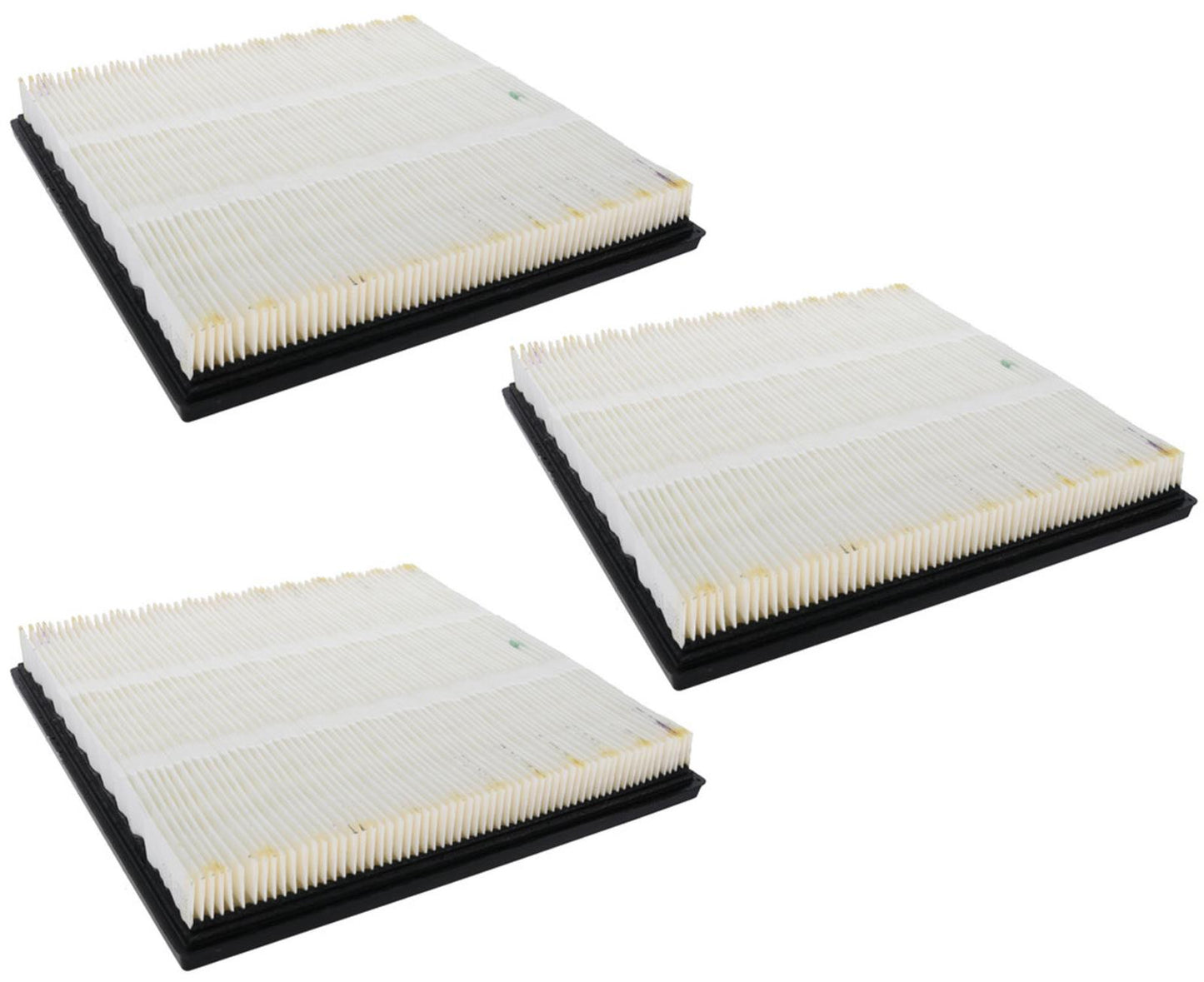 3 Pack Engine Air Filter For Ford E-350 Super Duty 7.3L V8 2021-2024