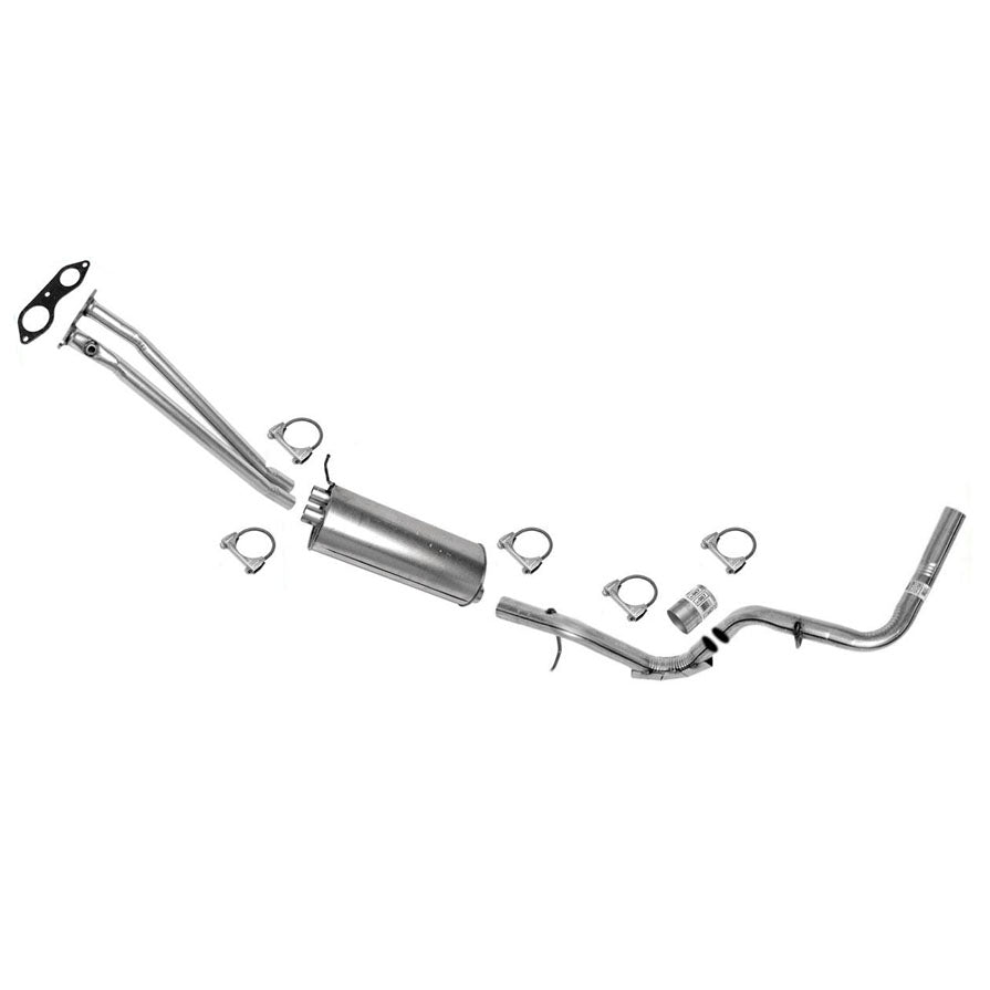 Exhaust System Muffler Tail Pipe Gasket Clamps for Chevrolet Suburban 1996-1997