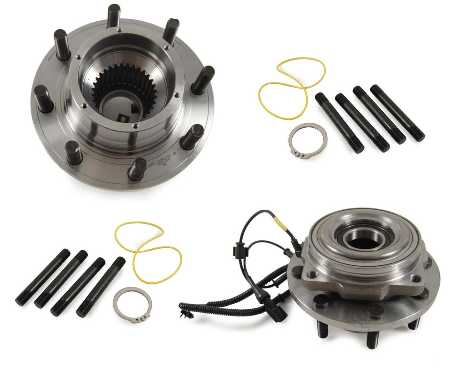 Front Wheel Hub Bearings for Ford F-250 Super Duty 05-09 F-350 Super Duty 05-10