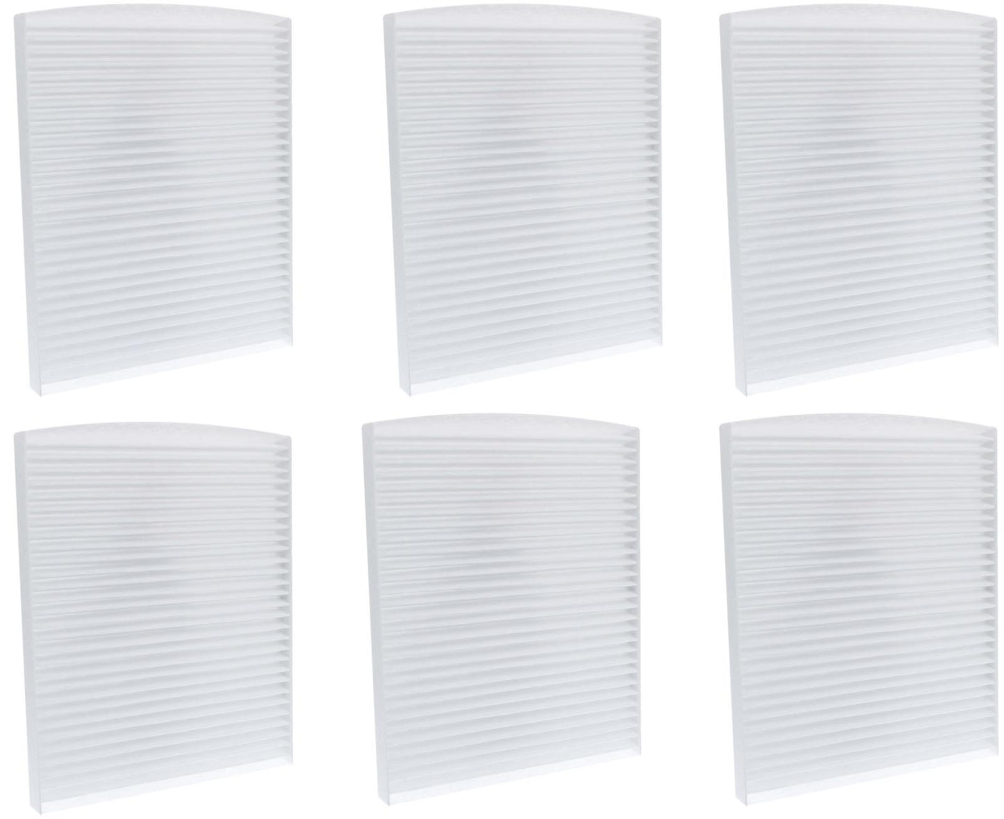 6 Pack Cabin Filter Made In USA For Jeep Wrangler 2018-2023 Gladiator 20-2023