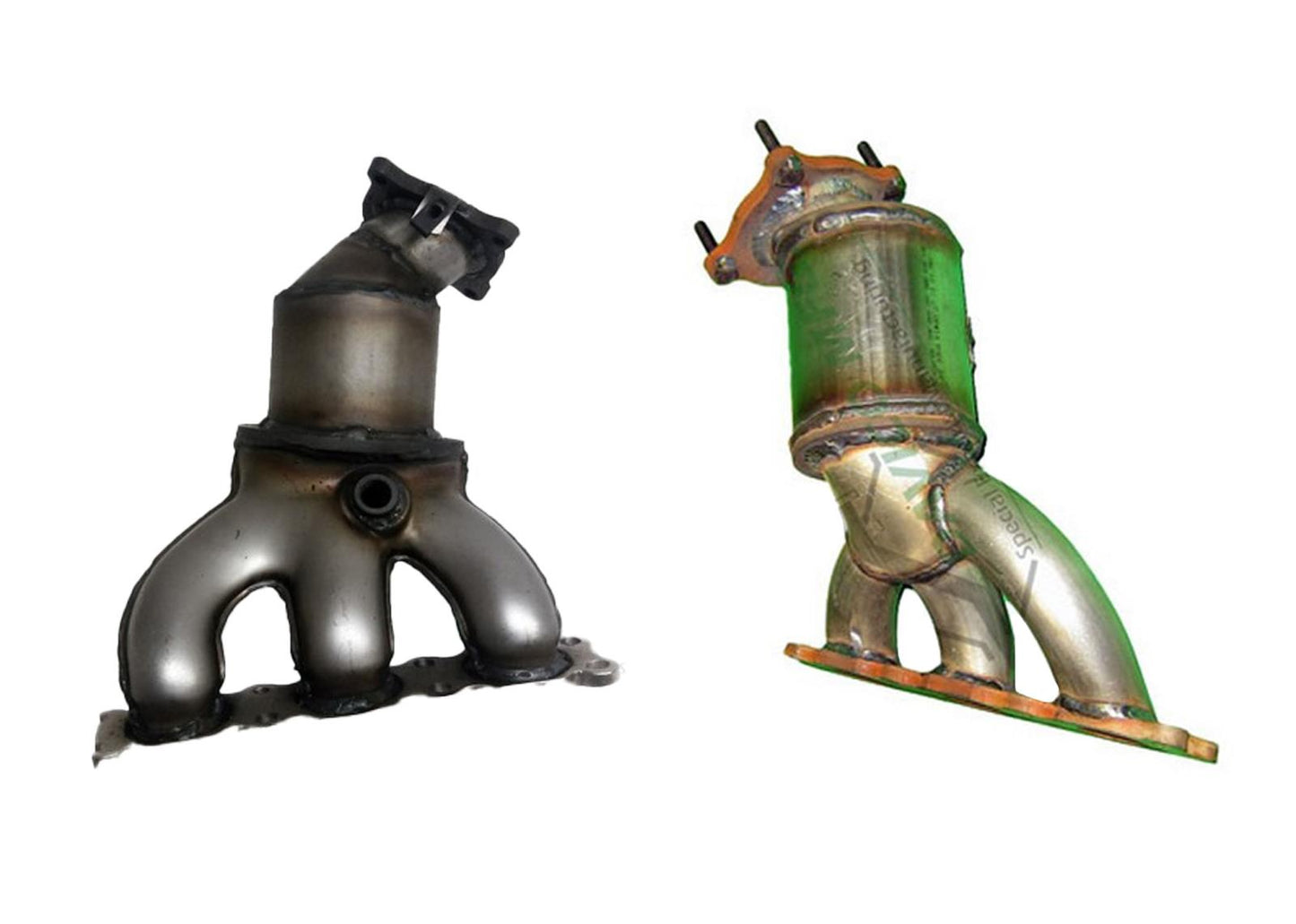 Front L&R (2) Manifold Catalytic Converter for Volvo S80 3.2L 07-10 / 08-10 V70