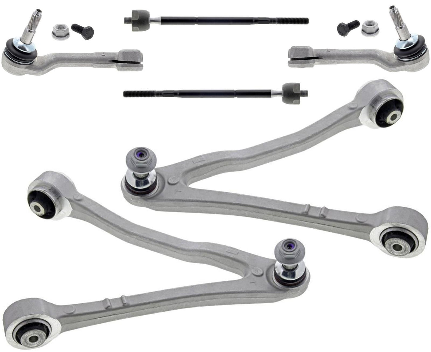 Mevotech Lower Control Arms W/ Ball Joints & Tie Rods For BMW I3 2014-2021