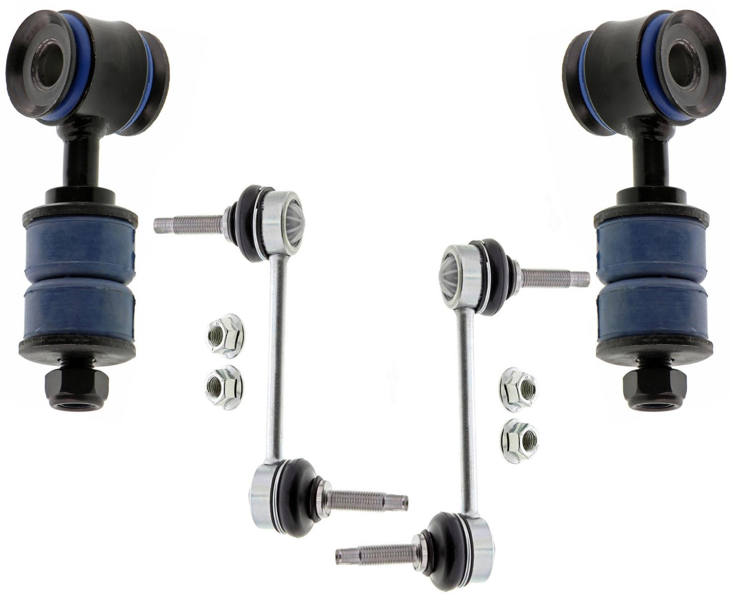 Mevotech Front & Rear Sway Bar Links For Ram Promaster 1500 2500 3500 2014-2021