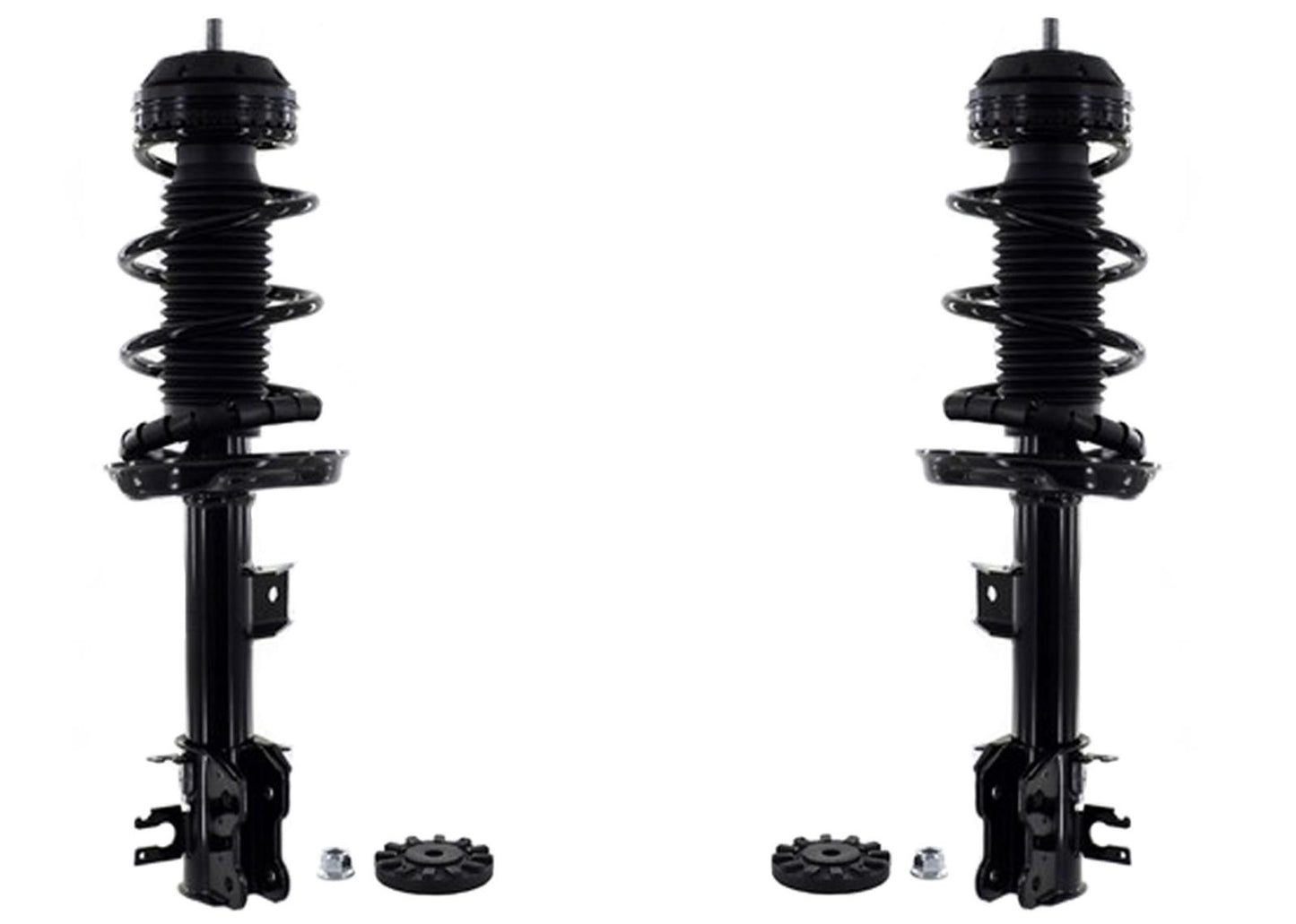Front Left & Right Complete Spring Struts Fits FIat 500 Pop 2012-2016