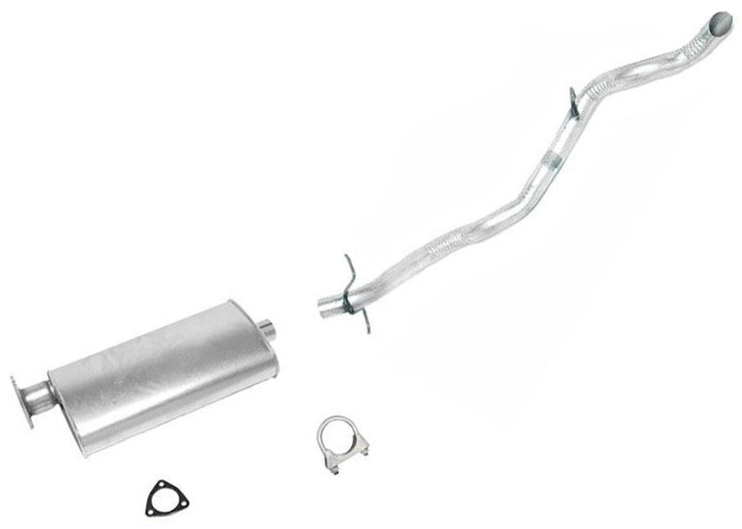Nuevo silenciador medio y tubo de escape fabricado en Estados Unidos para Chevrolet Blazer 2 puertas 1995-1999.