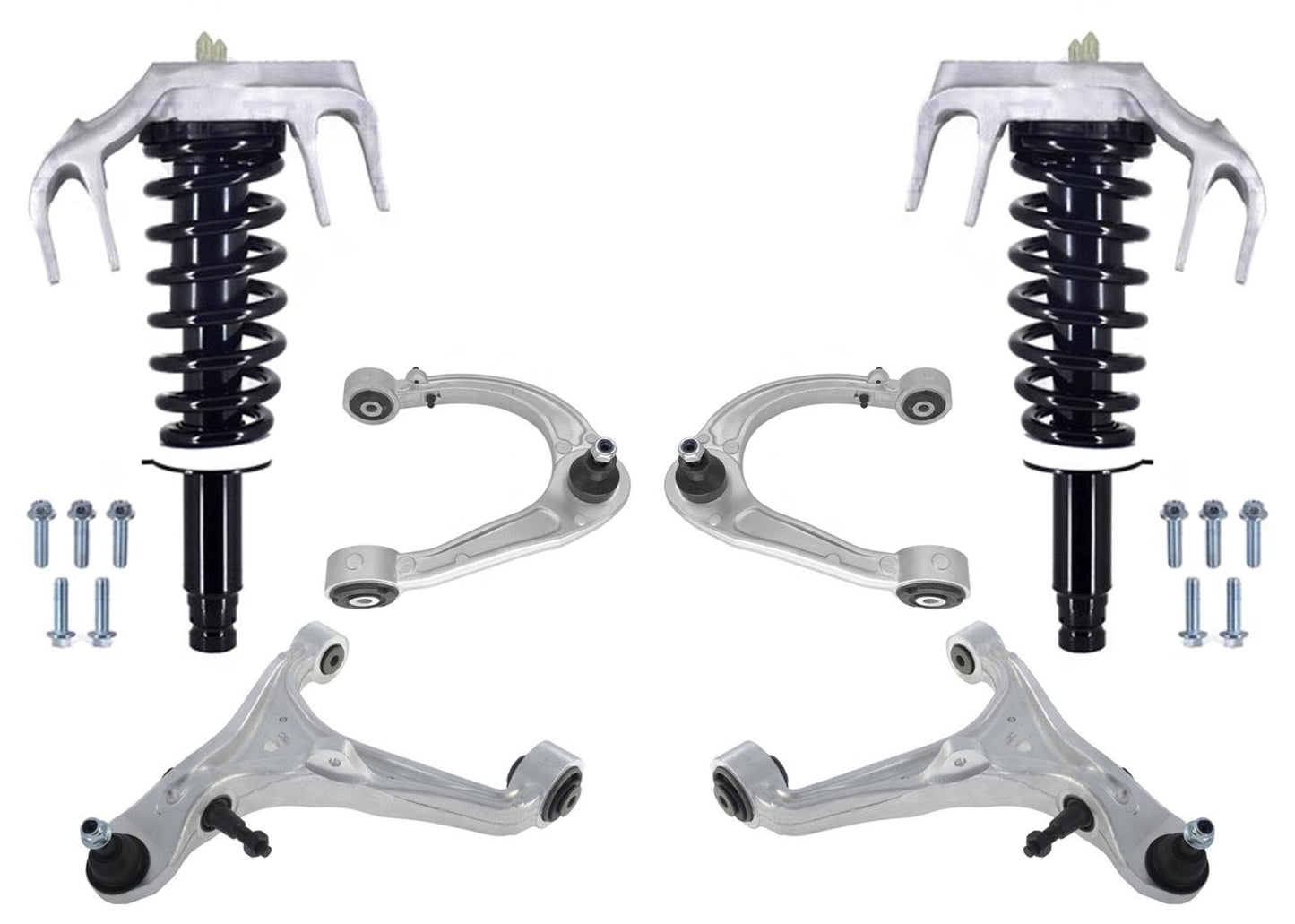 Brazos de control y puntal delantero completo para Cadillac CTS con tracción total 2008-2014