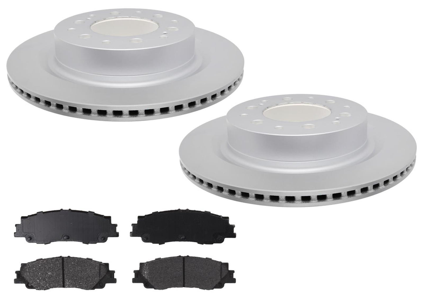 Rear Disc Brake Rotors Ceramic Disc Brake Pads For Toyota Tundra 2022 2023 2024