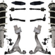 Front Struts Lower Control Arms Tie Rods & Links For QX50 14-17 All Wheel Drive