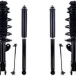 Front Complete Struts Sway Bar Links & Rear Shocks For Toyota Yaris 2006-2015