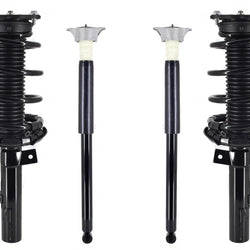 Front Complete Strut Assembly & Complete Rear Shock For Mazda 3 2004-2009
