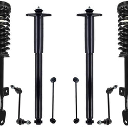 Front Struts & Rear Shocks Absorber & Links For 300 2005-2010 Rear Wheel Drive