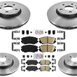 For Chevrolet Malibu 13-16 W/ 321MM Front Rotors 315MM Rear Rotors & Brake Pads