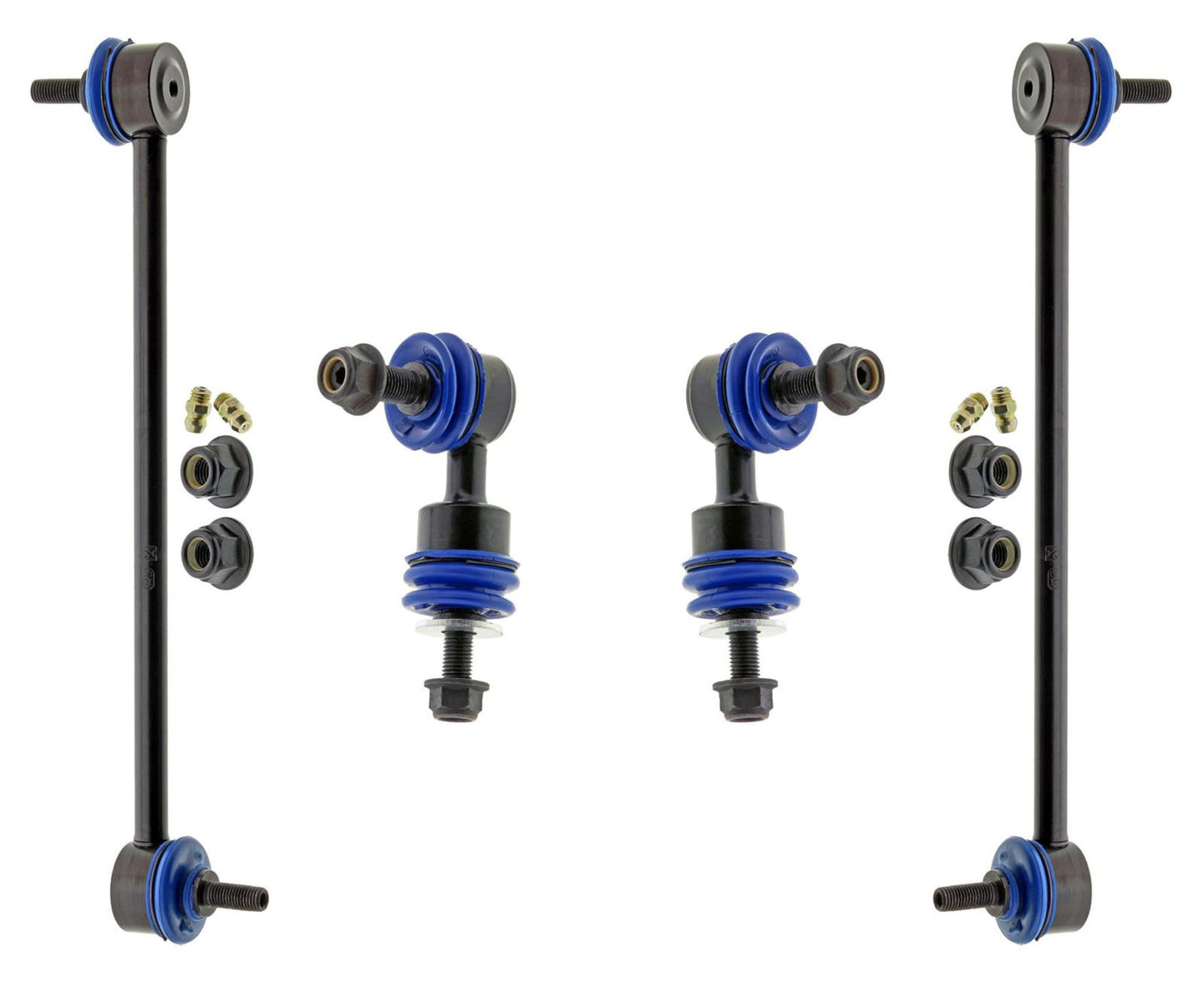 Mevotech Front & Rear Sway Links For Mazda 3 MazdaSpeed 2010-2013