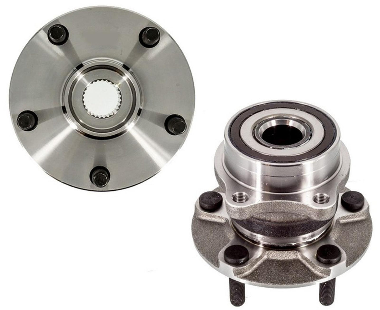 Rear Left & Right Wheel Hub Bearing Assembly Kit For Subaru Ascent 2019-2024