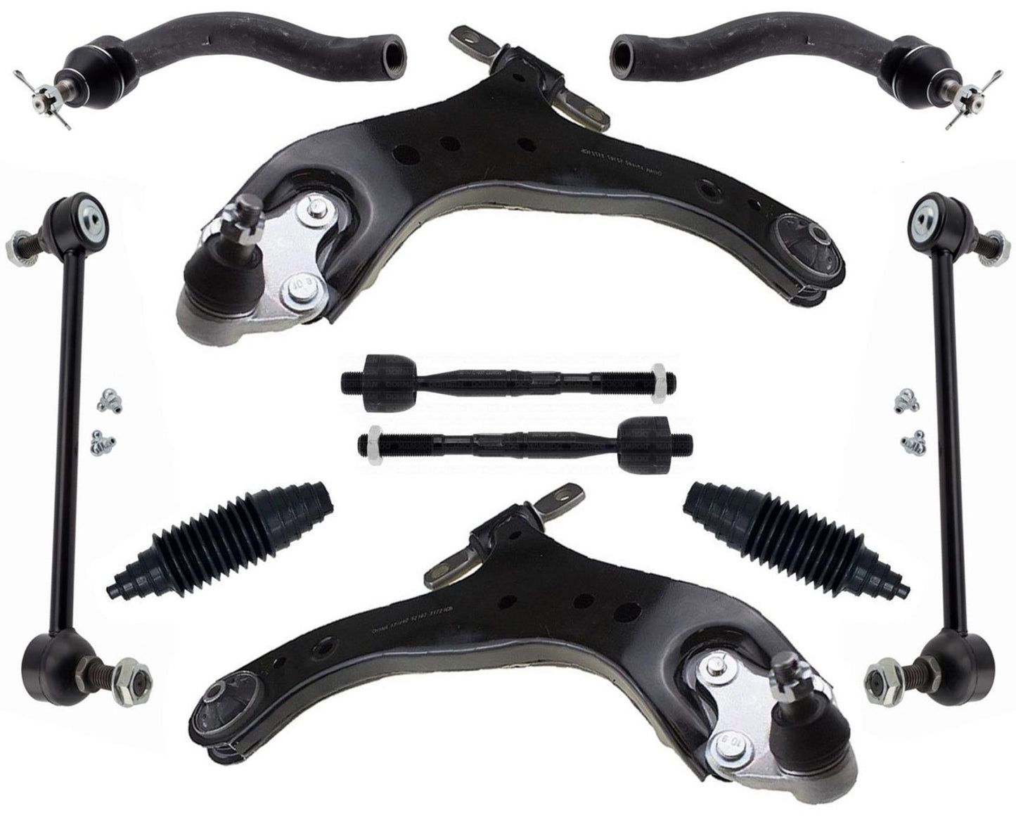 Front Lower Control Arms Ball Joints Tie Rods & Links For Toyota Camry 18-2023