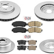 Front & Rear Brake Rotors & Ceramic Pads Fits Honda CRV CR-V 2007 2008 2009 2010 2011
