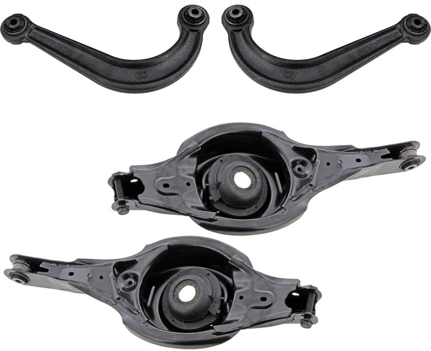Mevotech Rear Upper & Lower Control Arms W/ Bushings For Mazda 6 2014-2017