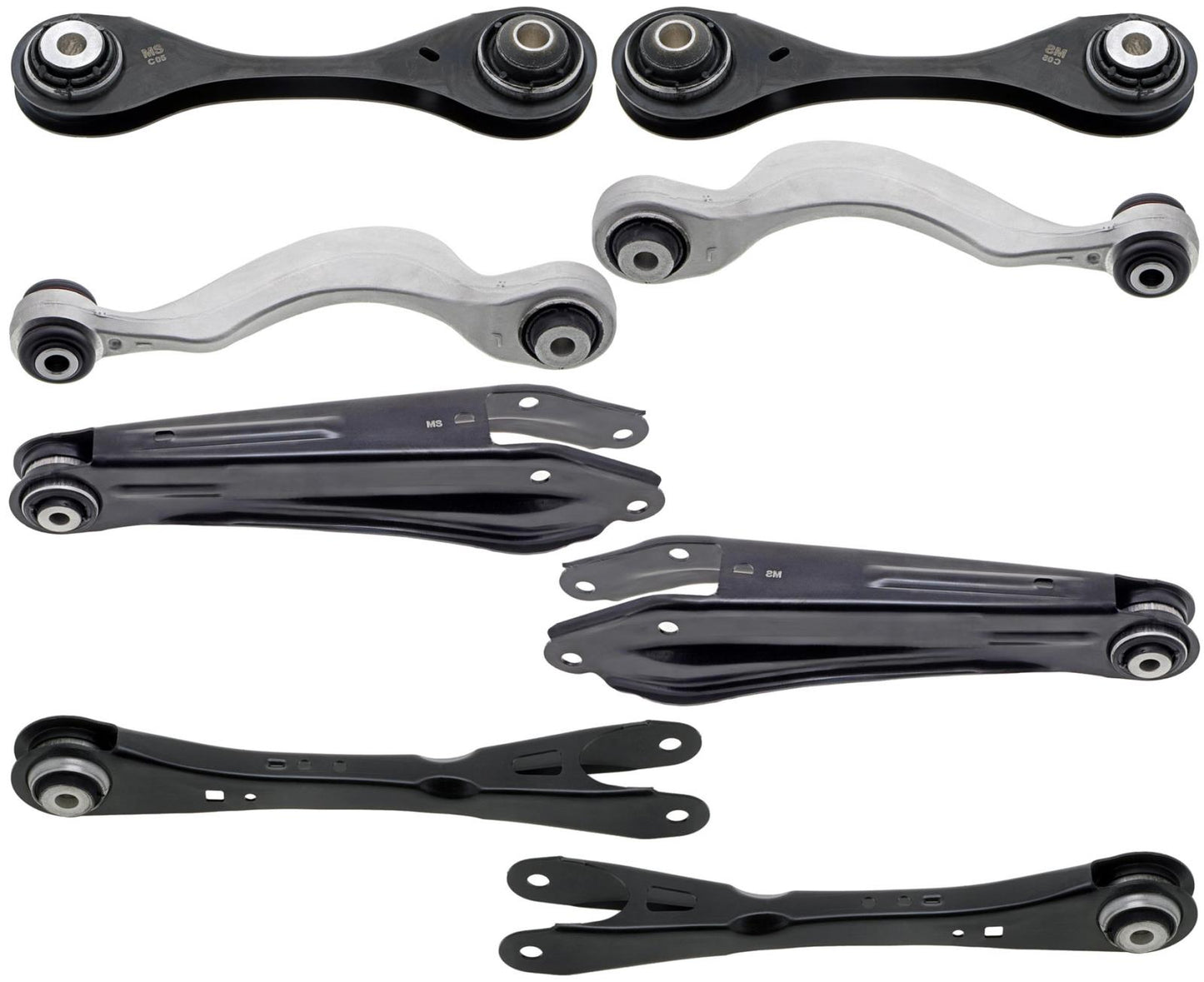 Mevotech Rear Upper & Lower Control Arms For BMW X3 2018-2020 X4 2019-2020 AWD
