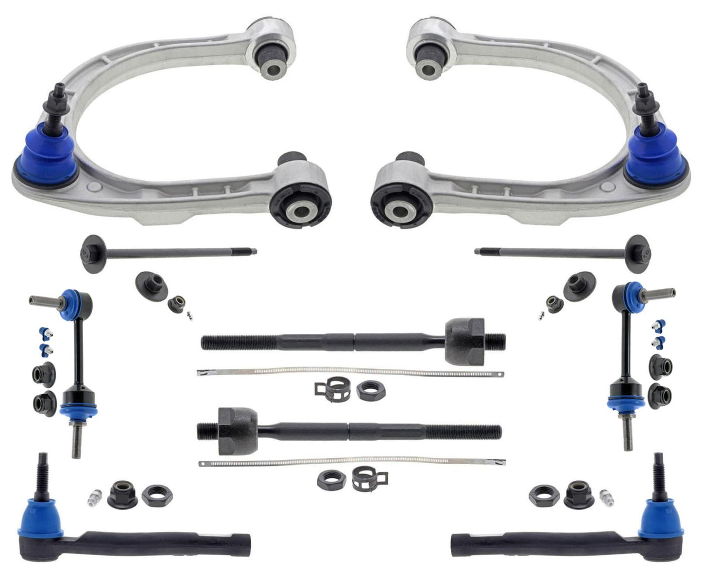 Mevotech Upper Control Arms Ball Joints Tie Rods & Links For Bronco 21-2024 4WD