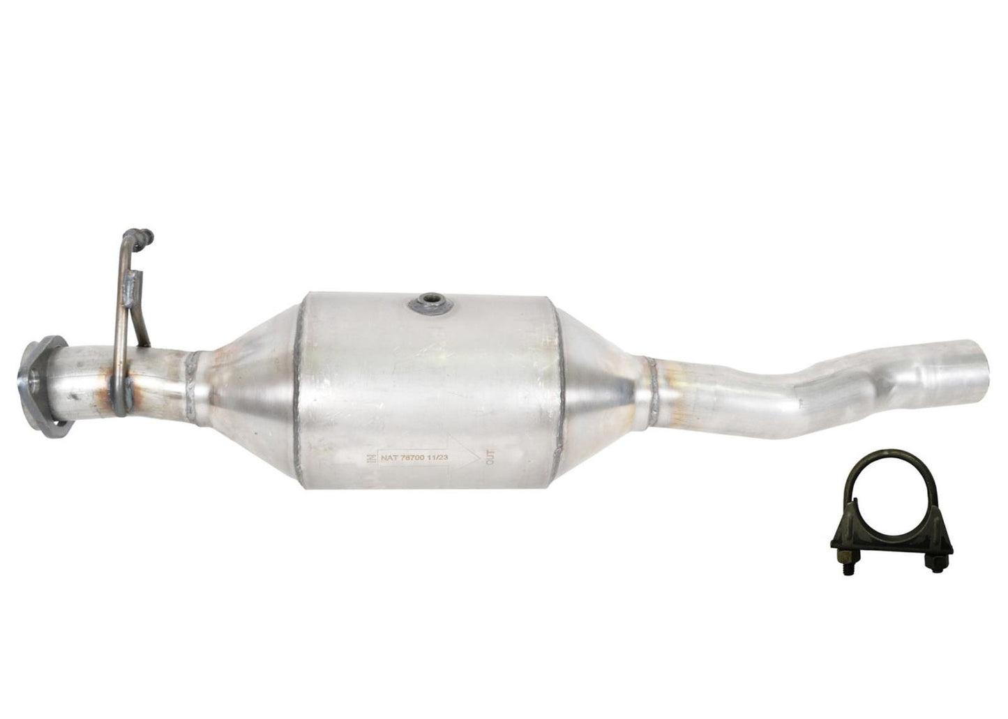 Rear H/D Catalytic Converter for Ford F-53 20-22 Motorhome 7.3L to 25,999 lbs
