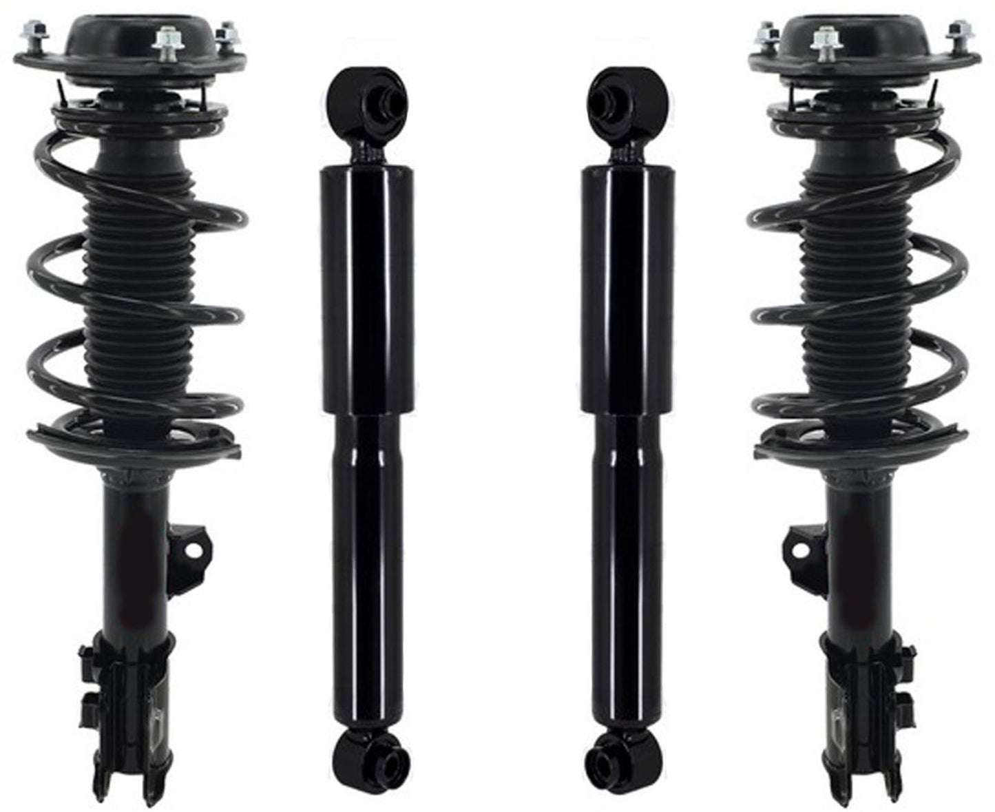 Front Complete Struts & Rear Shocks For Hyundai Elantra Coupe 2013-2014 SE & GS