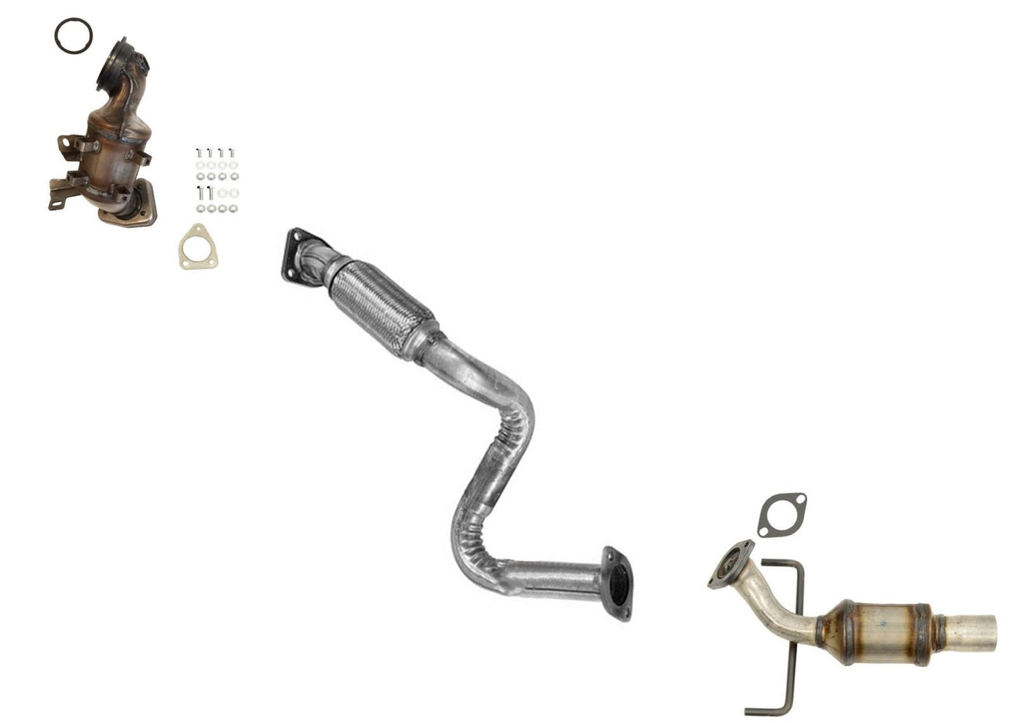 Front & Rear Catalytic Converter for Chevrolet Trax 15 16 17 2018 2019 2020 2021