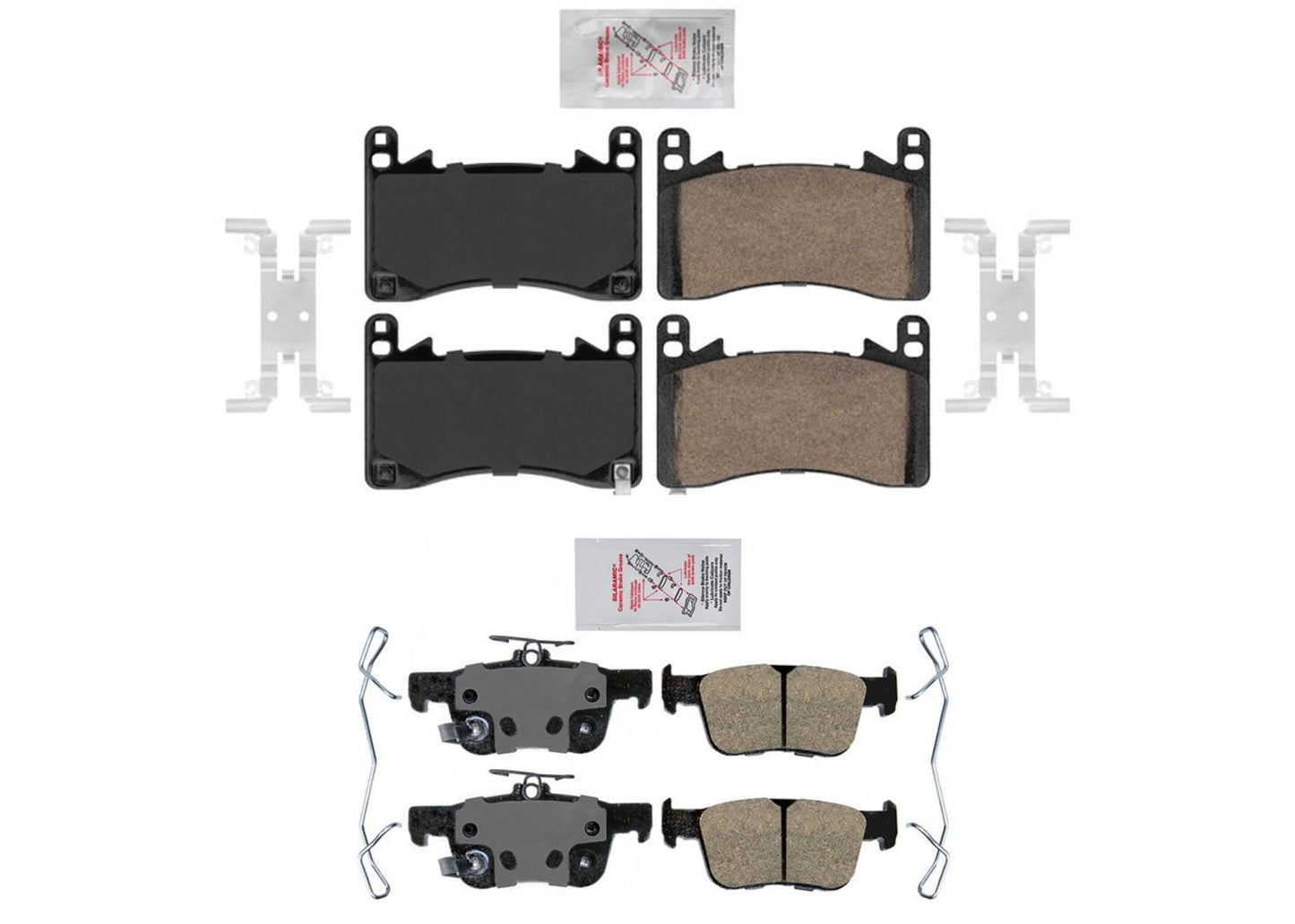AME Improved Disc Brake Pads for Acura TLX TYPE S 2021 2022 2023 2024 3.0L V6