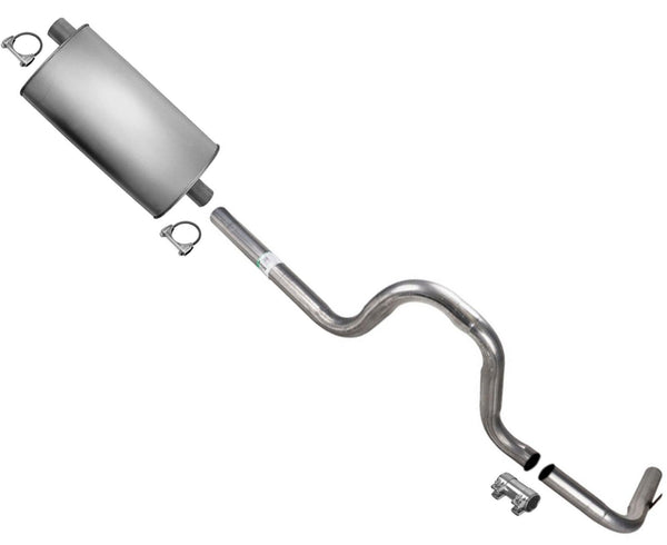 Compatible con sistema de escape silenciador Dodge Ramcharger 4X4 V8 1987-1989.