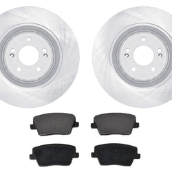 DFC Front Disc Brake Rotors Brake Pads for Hyundai Kona N 2022 2023 Turbo