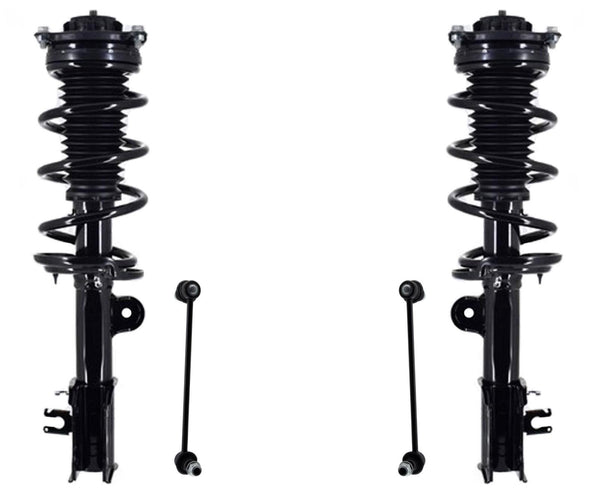 Front Struts & Links For Jeep Compass 17-2021 W/ 9 Speed Automatic transmission