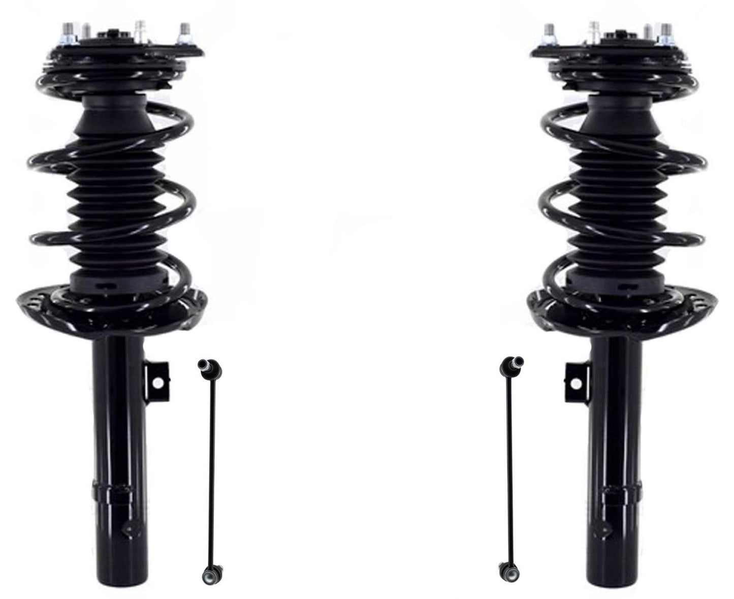 Front Complete Struts & Sway Bar Links For Honda Civic 1.5L Hatchback 2017-2021