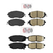 Ceramic Front + Rear Brake Pads FOR 13-2020 SUBARU BRZ - TOYOTA 86 - SCION FR-S