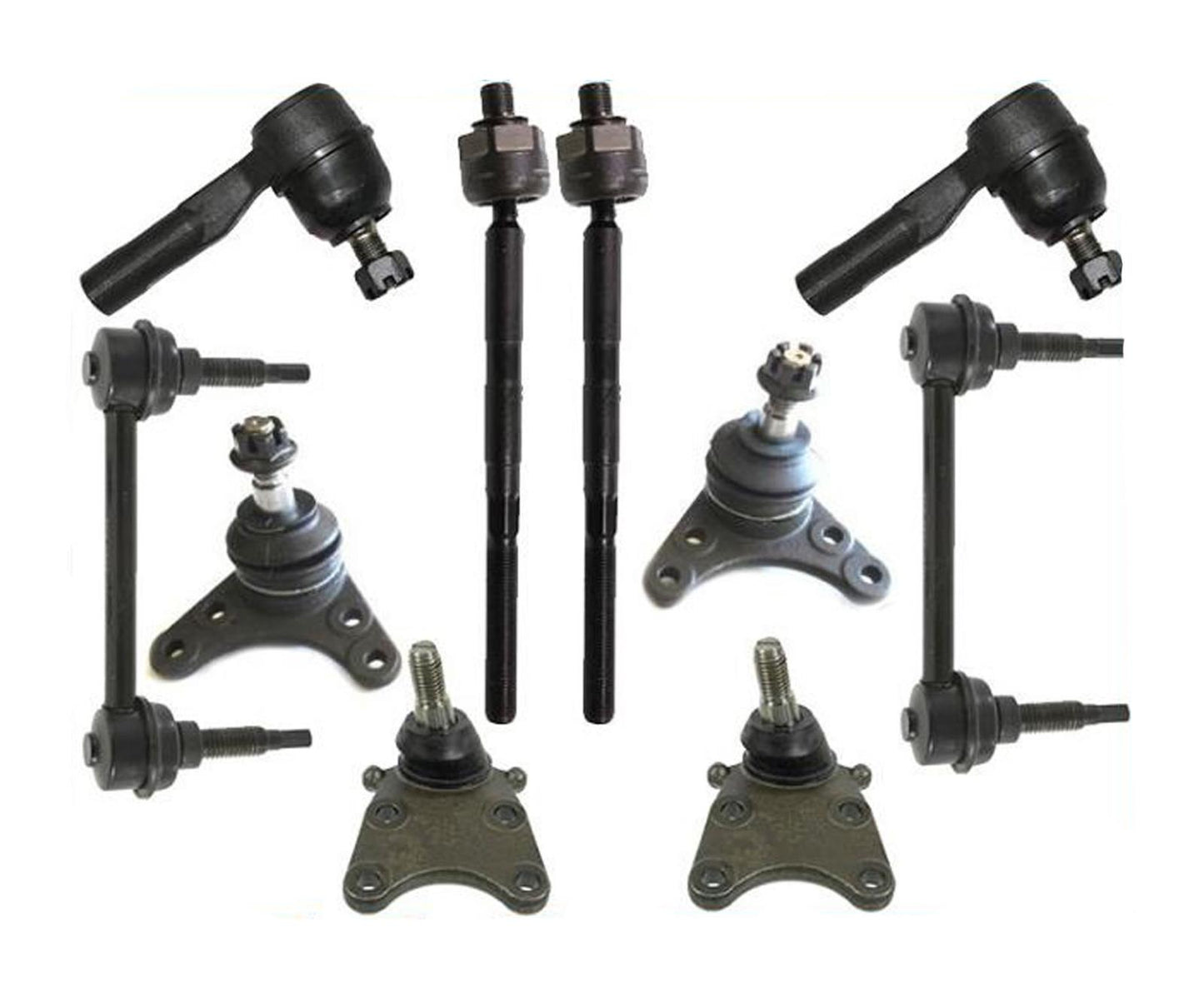 Fits 04-05 Colorado Rear Wheel Drive W/ Front Coil Spring 10Pc Kit Suspension