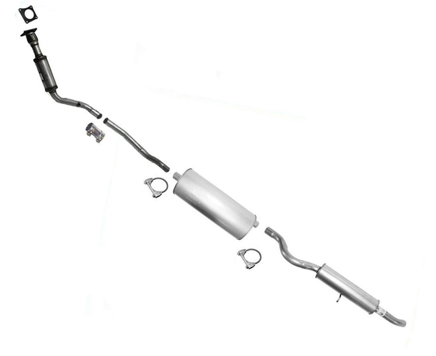 Para 1996 Caravan & Voyager 96-00 2.4L Eng Flex Pipe Converter y sistema de escape