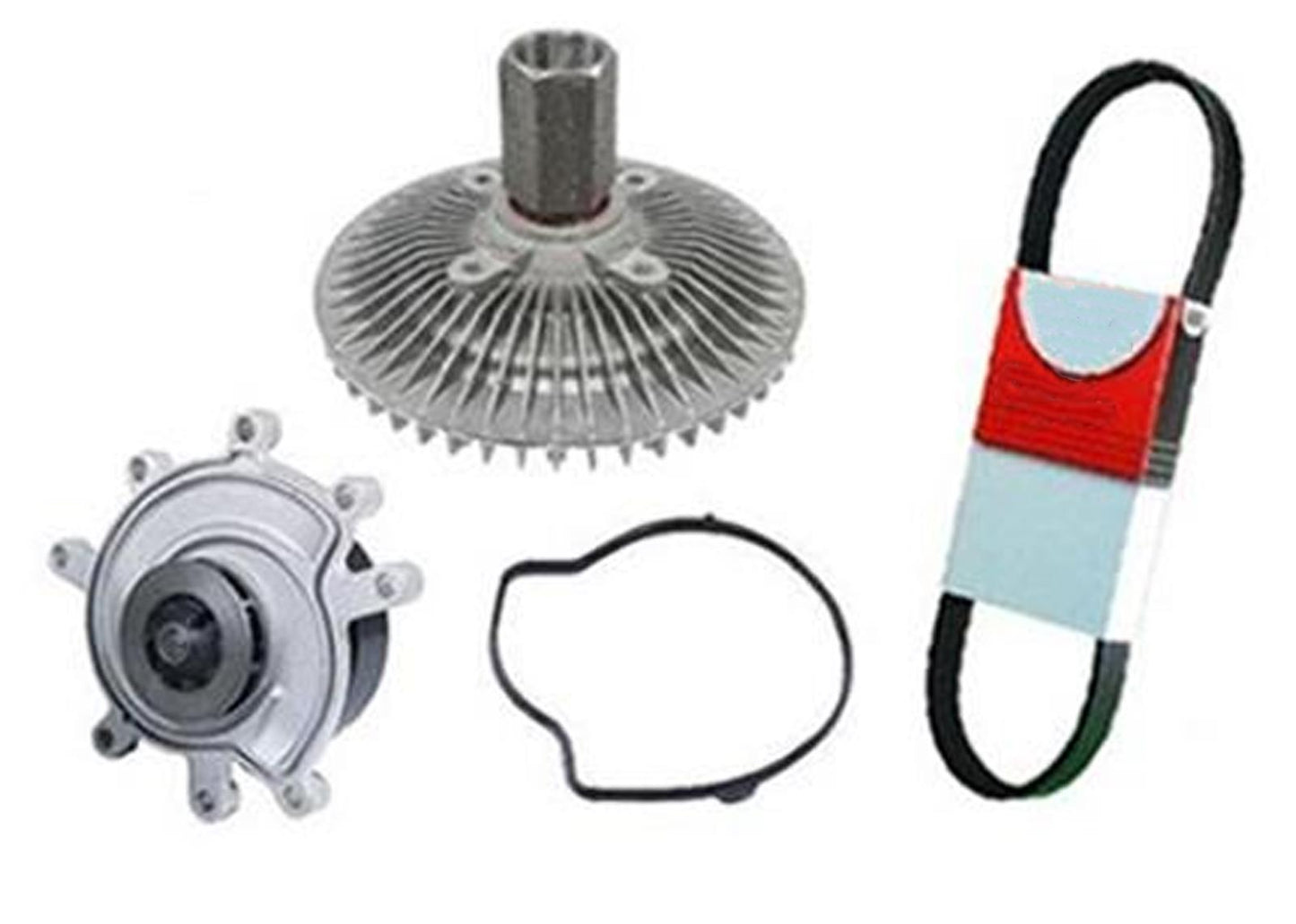 04-07 Ram Pick 4.7L Water Pump Fan Clutch Belt