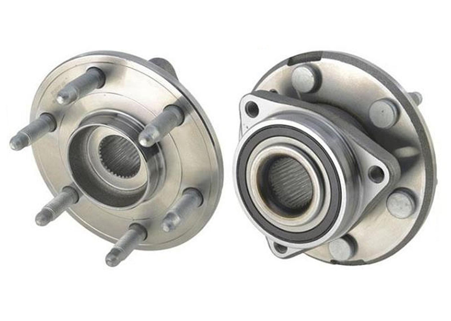 (2) Front or Rear Hub and Wheel Bearing Assembly for 07-16 GMC Arcadia