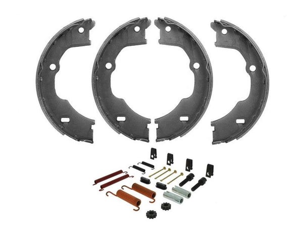 REAR Parking Emergency Brake Shoes & Springs For 2008 2009 10 2016 Ram 4500 5500