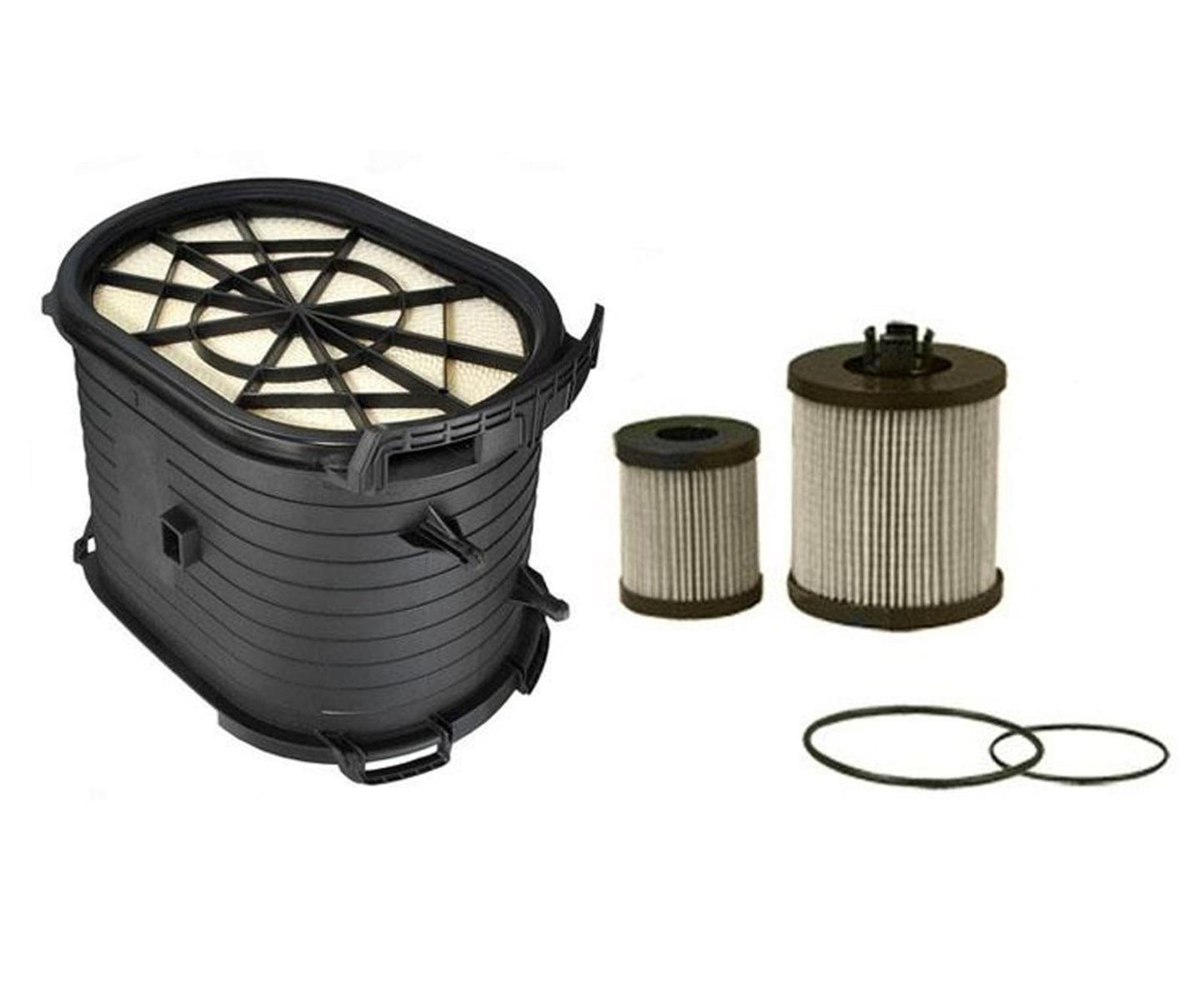 For Ford 6.0 Turbo Diesel FUEL & AIR FILTER F250 F350 F450 3C3Z-9601-BA BC