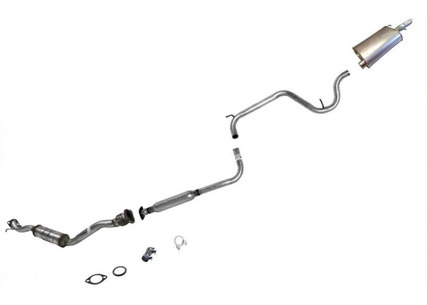 Se adapta al sistema de escape silenciador Buick Century 3.1L V6 Converter Plus 97-02