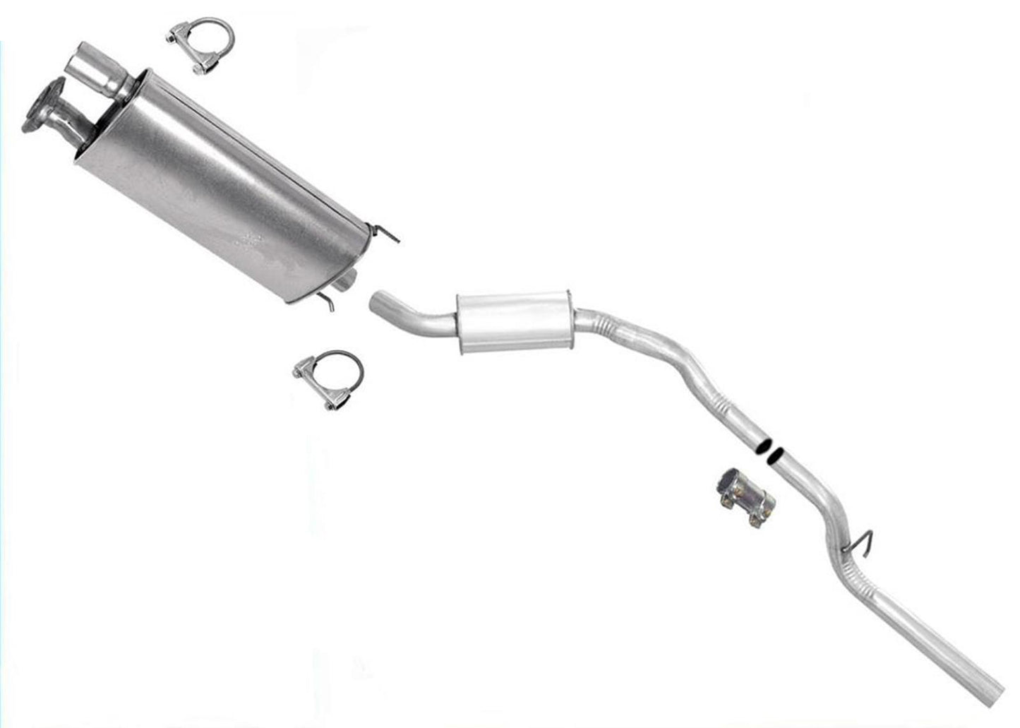 Nuevo sistema de escape para Ford Explorer Vin E SOHC 4.0L V6 2 puertas 97 al 11/08/1999