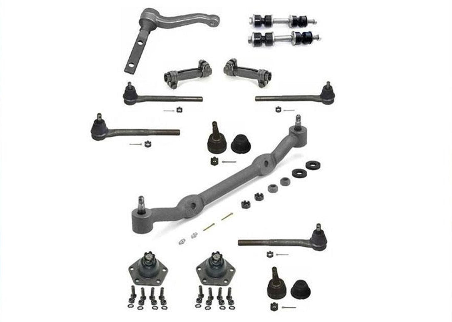 S10 Jimmy Sonoma Hombre 2WD SOLAMENTE!!! Kit de suspensión y dirección de 14 piezas
